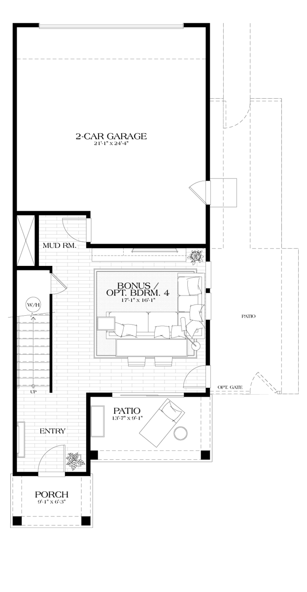 Floor Layout Plans For Morgan Series Floorplan 3 by Prescott Ranch

